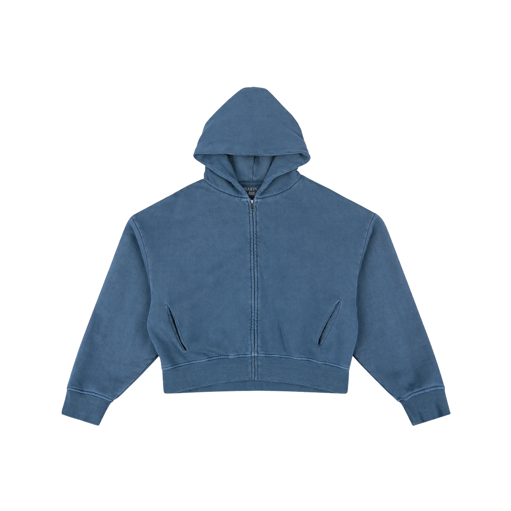 Blue Zip Up Hoodie