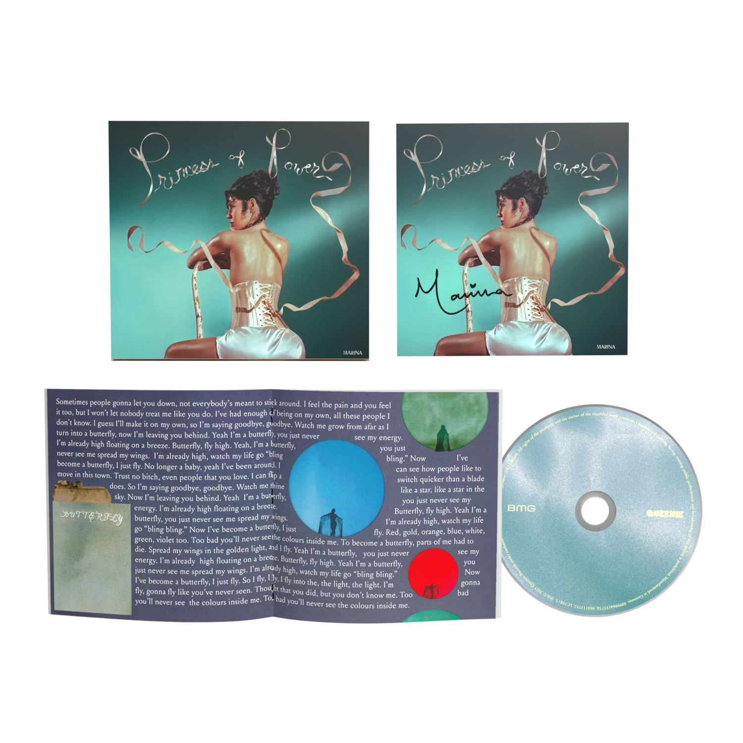 PRINCESS OF POWER | Standard CD with Signed Print